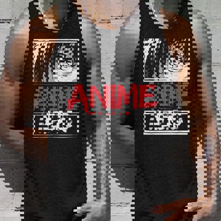 アニメオタクオタクアイマンガファングラフィック タンクトップ 彼への贈り物