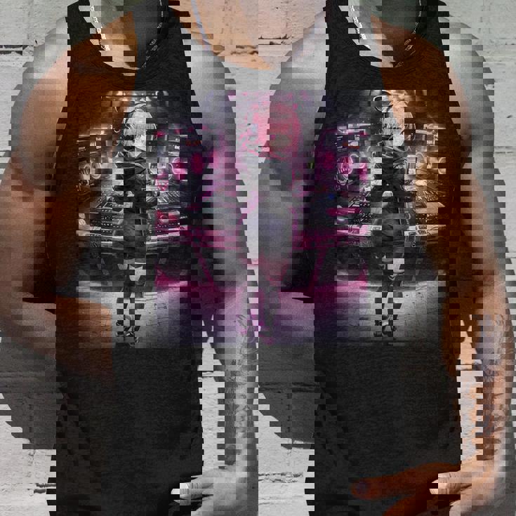 アニメ・漫画風 カワイイdj ワイフガール 日本文化 タンクトップ 彼への贈り物