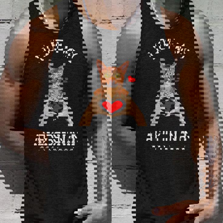 アビシニアン 猫 アビシニアン アビス タンクトップ 彼への贈り物