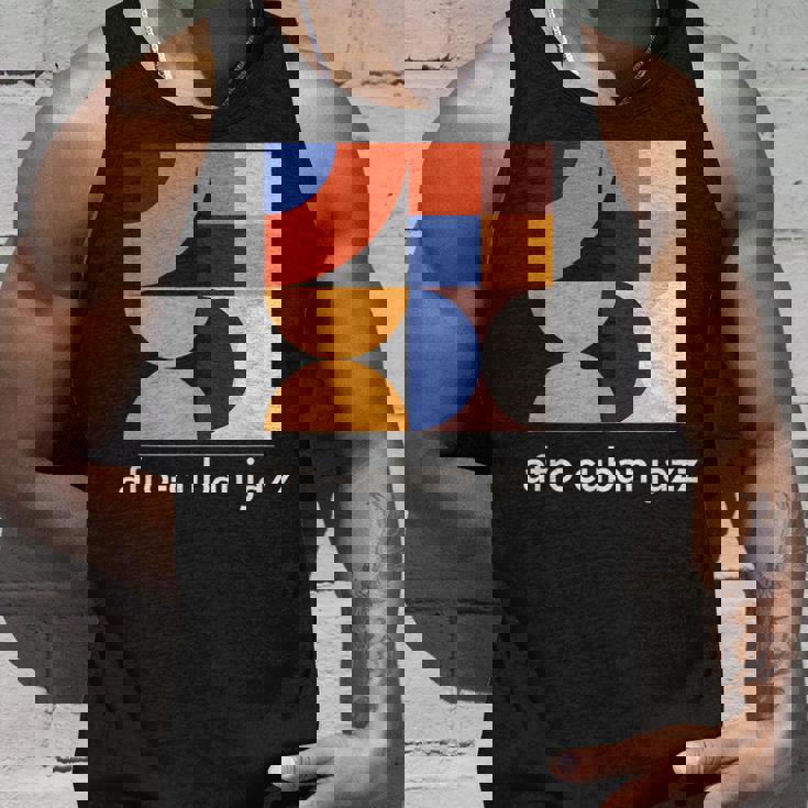 アフロキューバンジャズ ヴィンテージ ラテンジャズ ミュージックバンド タンクトップ 彼への贈り物