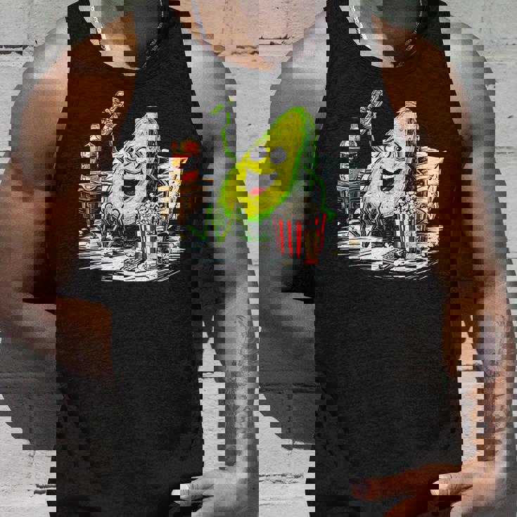 アボカド リラックス 持株 おやつ アート フルーツ モチーフ アボカド タンクトップ 彼への贈り物