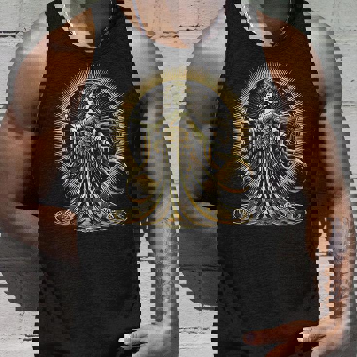アマテラス 太陽の女神 神話 日本のアートデザイン タンクトップ 彼への贈り物