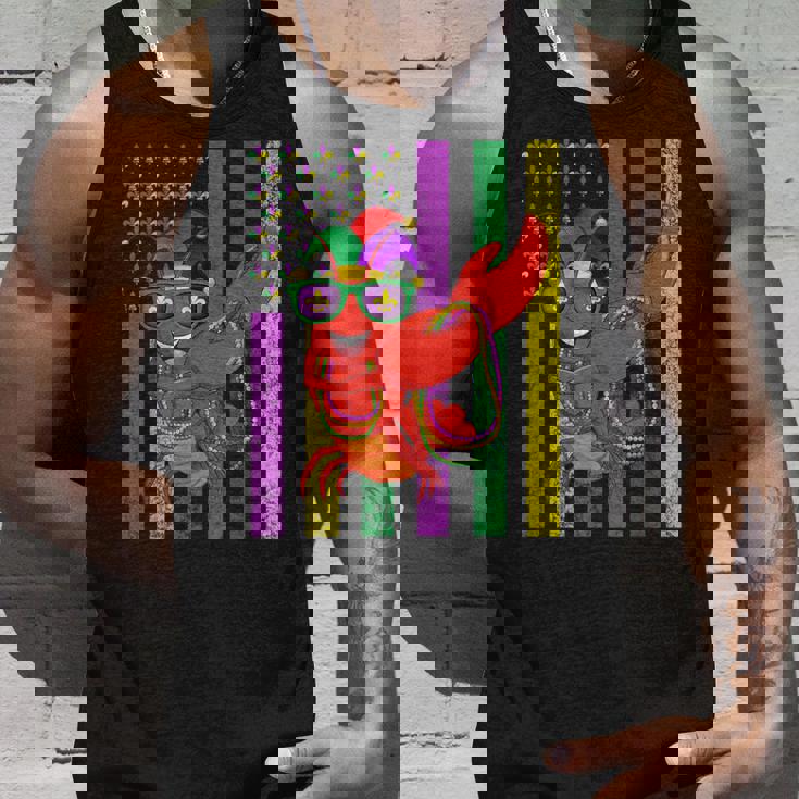 アメリカ国旗 マルディグラ ザリガニ ダビング タンクトップ 彼への贈り物