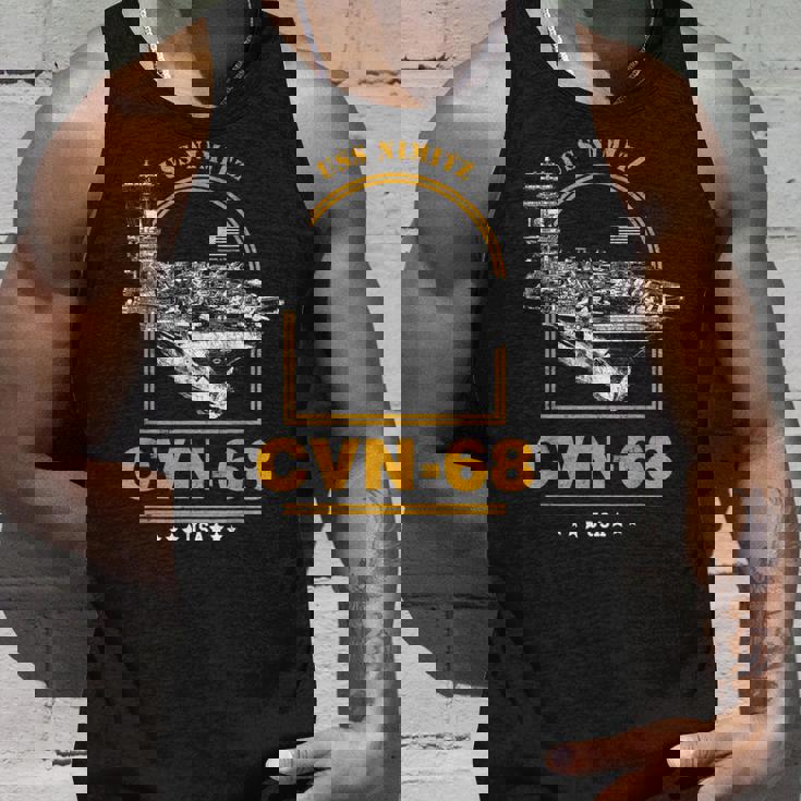 アメリカ海軍航空母艦 Cvn-68 ニミッツ Uss Nimitz タンクトップ 彼への贈り物