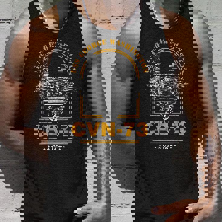 アメリカ海軍航空母艦 Cvn-73 ジョージ・ワシントン Uss George Washington タンクトップ 彼への贈り物