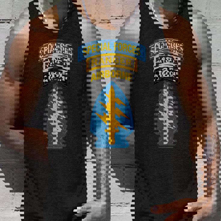 アメリカ陸軍特殊部隊-特殊部隊レンジャータブ-15W タンクトップ 彼への贈り物