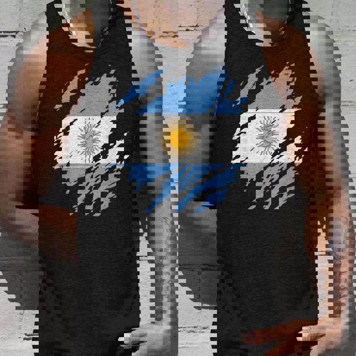 アルゼンチンの旗アルゼンチン タンクトップ 彼への贈り物