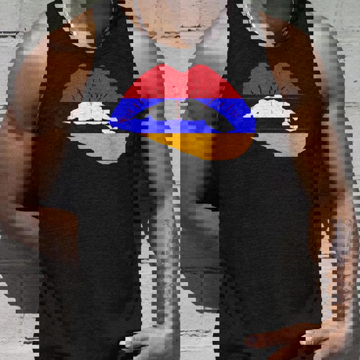 アルメニアリップ アルメニアプライド アルメニアルーツ アルメニア国旗 タンクトップ 彼への贈り物