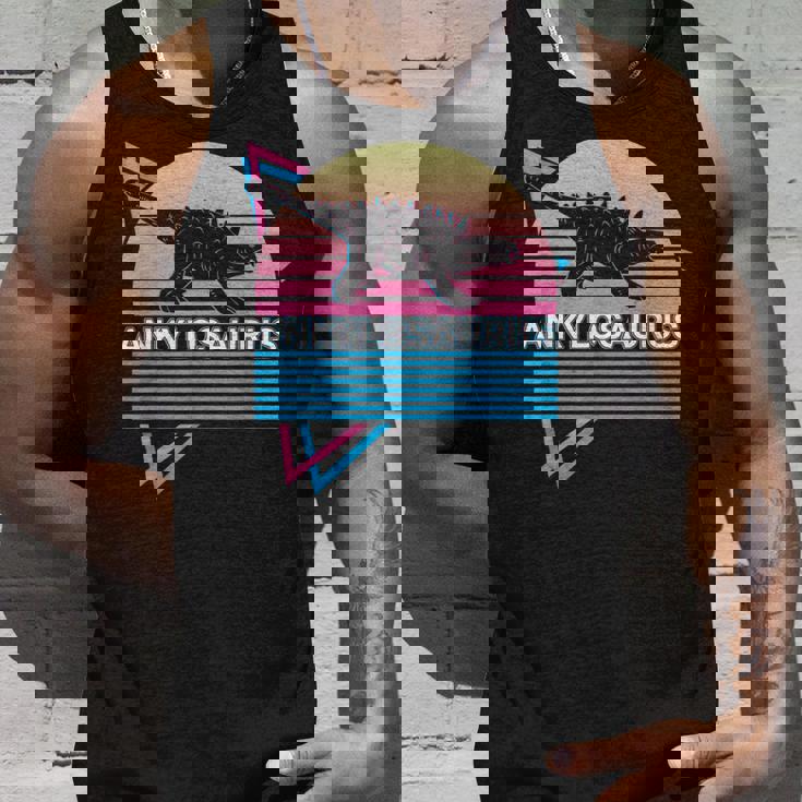 アンキロサウルス 恐竜 レトロ タンクトップ 彼への贈り物