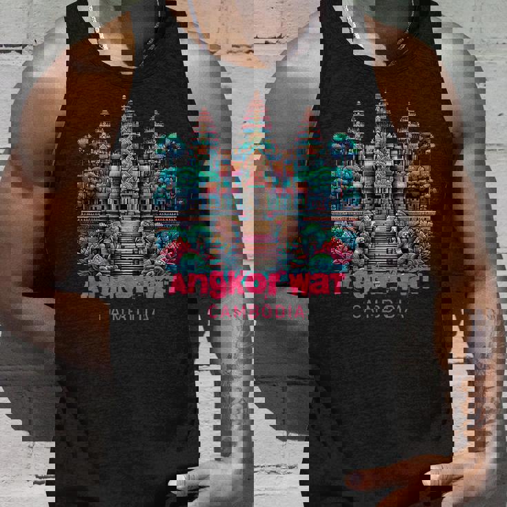 アンコールワット ヒンドゥー教寺院 シェムリアップ カンボジア タンクトップ 彼への贈り物