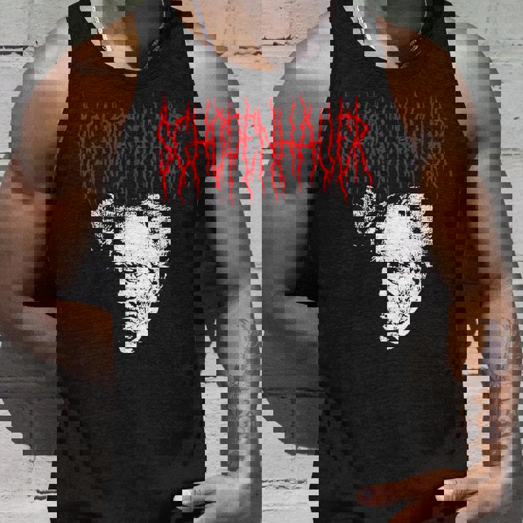 アーサー・ショーペンハウアー デスメタルスタイル 哲学 デザイン タンクトップ 彼への贈り物