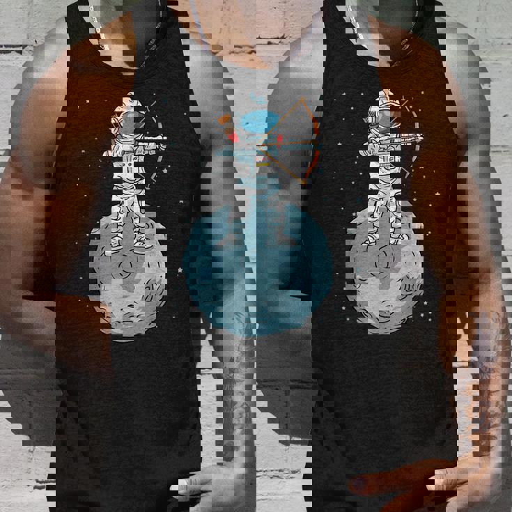 アーチェリーシャツキッズロングボウ宇宙飛行士ギフトキッズボウアーチェリー タンクトップ 彼への贈り物