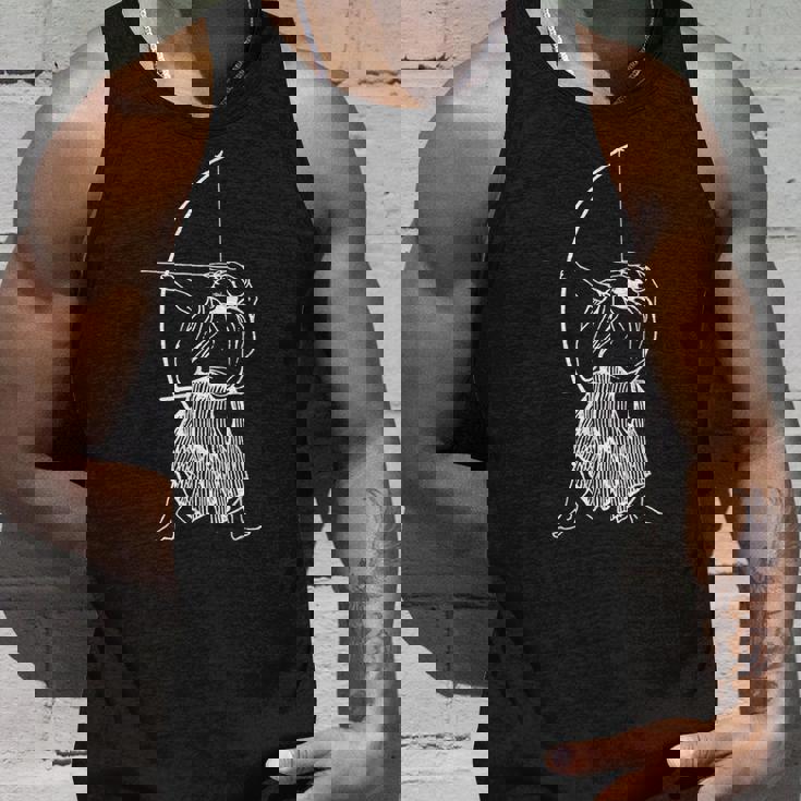 アーチャー 弓道 日本の武道 タンクトップ 彼への贈り物