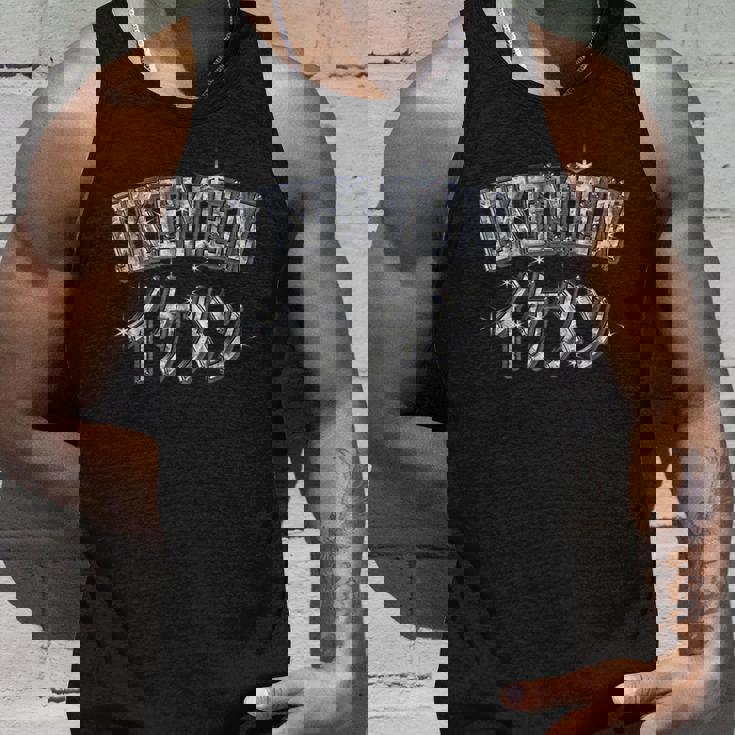 イケメン Ikemen【ダイヤモンド フォント】Vip文字 キラキラ 面白い 派手 デザイン タンクトップ 彼への贈り物