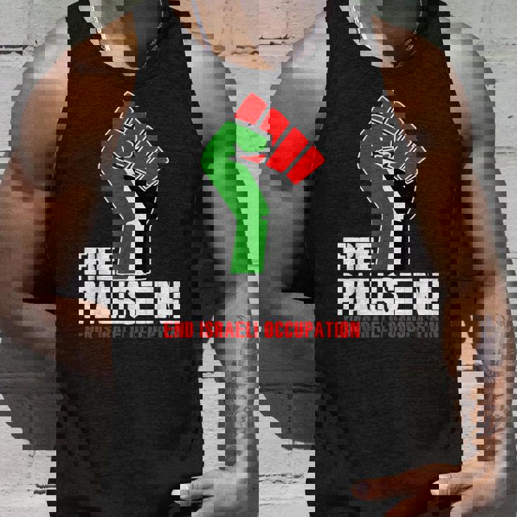 イスラエル人民の自由なパレスチナの職業 タンクトップ 彼への贈り物