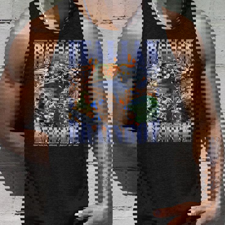 イタリア Brainrot 面白い トラララ クロコディロ ミーム ジョーク ブーツレッグ タンクトップ 彼への贈り物