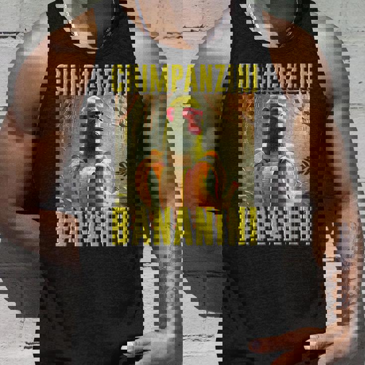 イタリアン ブレイン チンパンジーニ バナニーニ 面白い Ai キッズ 男の子 ミーム タンクトップ 彼への贈り物