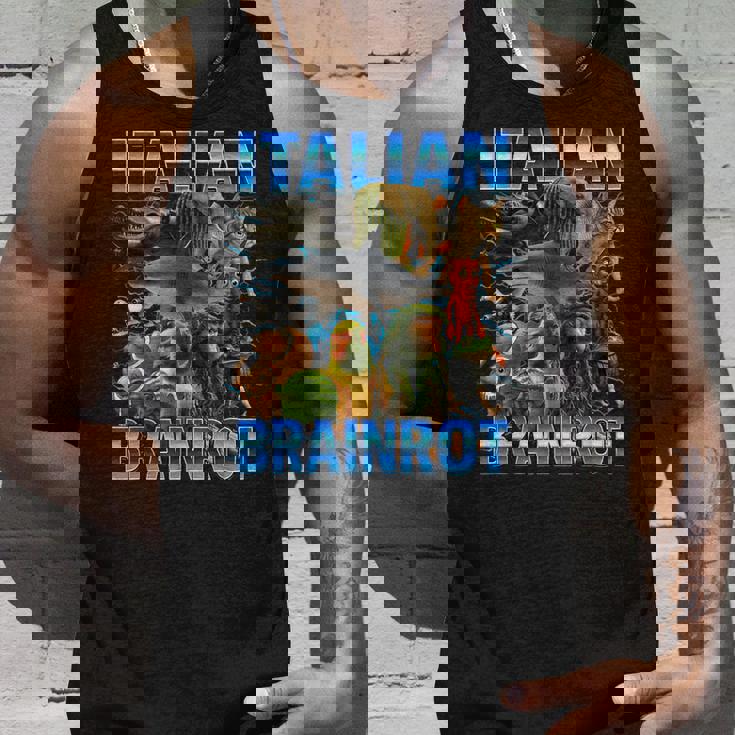 イタリアン ブレイン ミーム トラレロ トラララ ボンバルディーノ クロコディロ タンクトップ 彼への贈り物