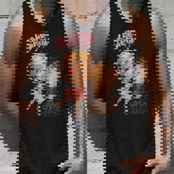 イタリアン ブレイン ロート バレリーナ カプチーナ エスプレッソ アサシン ミーム タンクトップ 彼への贈り物