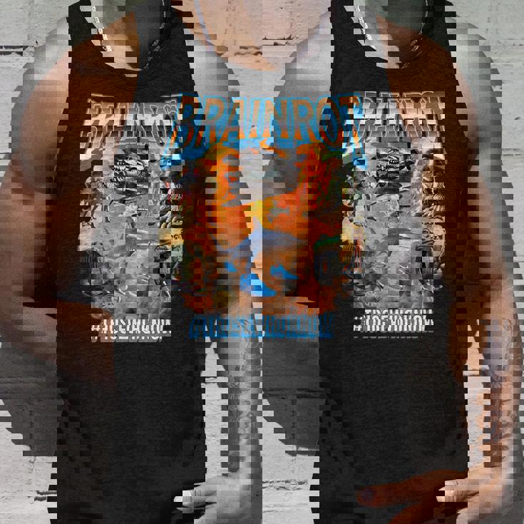 イタリアンブレインロットミームブーツレッグ タンクトップ 彼への贈り物