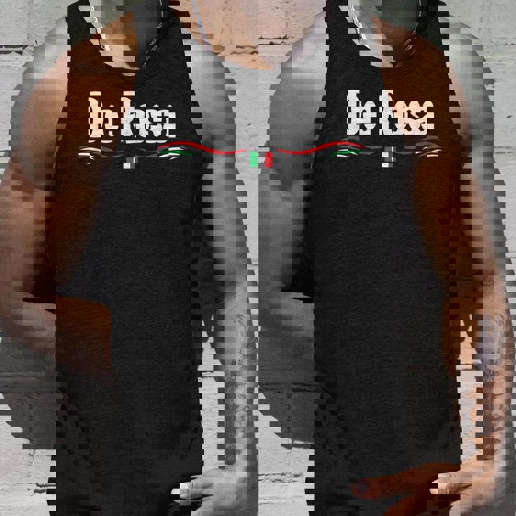 イタリア国旗 イタリアの出生名 De Rosa タンクトップ 彼への贈り物