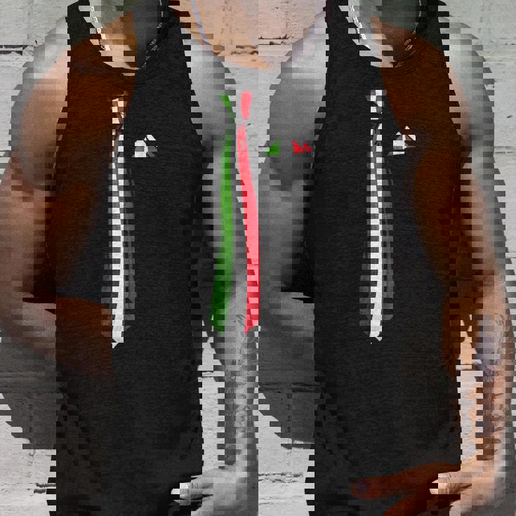 イタリア国旗ネクタイ愛国国旗 タンクトップ 彼への贈り物