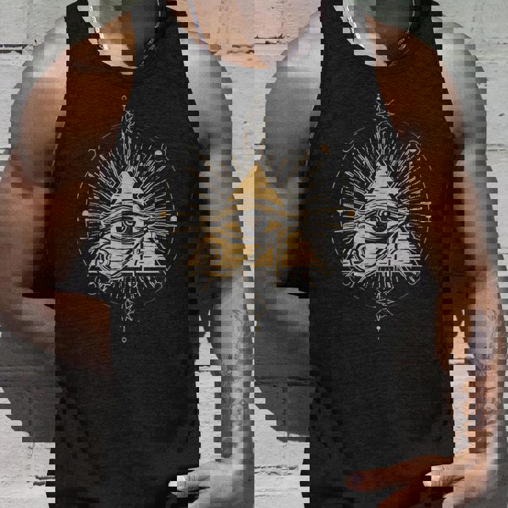 イルミナティ シンボル フリーメイソン トライアングル 陰謀 惑星 タンクトップ 彼への贈り物