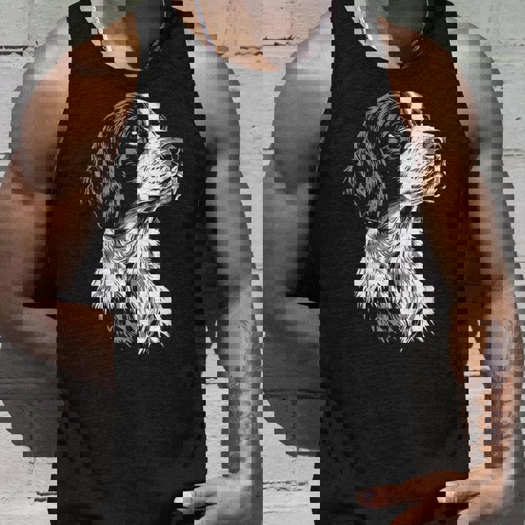 イングリッシュセッター 犬 モチーフ ペット イラスト イングリッシュセッター タンクトップ 彼への贈り物