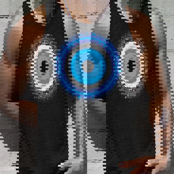 イーブルアイシャツ トルコの目 ナザール 邪悪なギリシャ語から守る タンクトップ 彼への贈り物