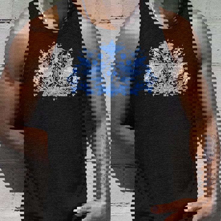 ウィリアム・モリス ストロベリー泥棒 鳥 ブルー タンクトップ 彼への贈り物