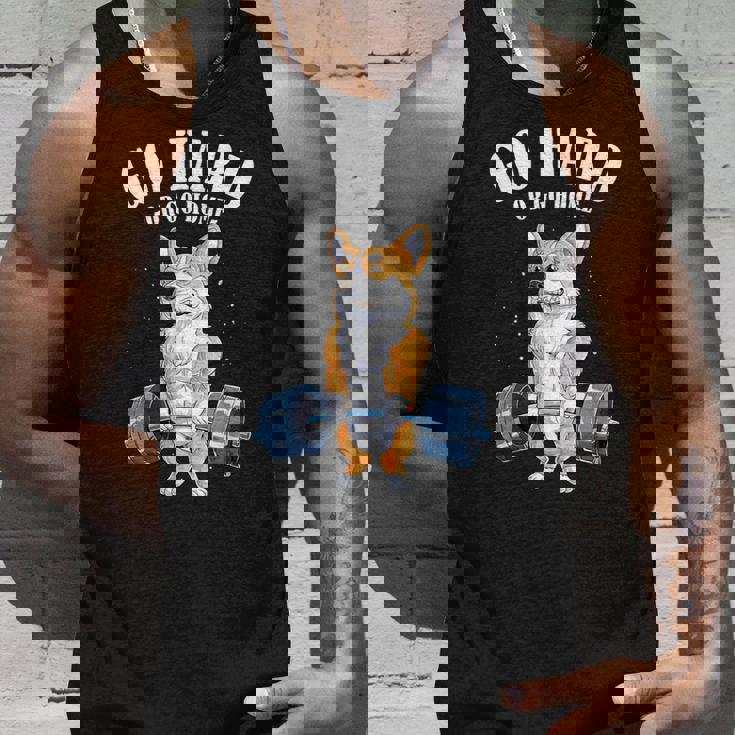 ウェルシュ・コーギー いぬ 犬 筋トレ 筋肉 バーベル ウエイトリフティング タンクトップ 彼への贈り物