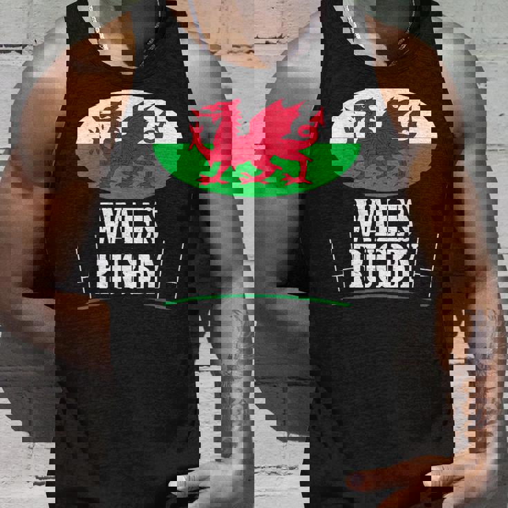 ウェールズ ラグビー チーム Cmon Cymru フラッグ タンクトップ 彼への贈り物