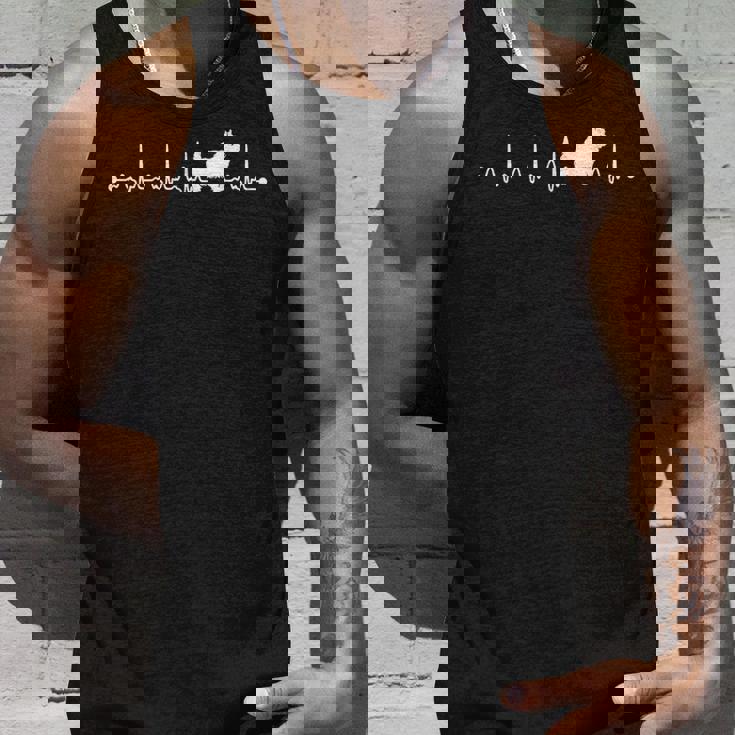 ウエスト・ハイランド・ホワイト・テリア 心音 心電図 ウェスティーママ タンクトップ 彼への贈り物