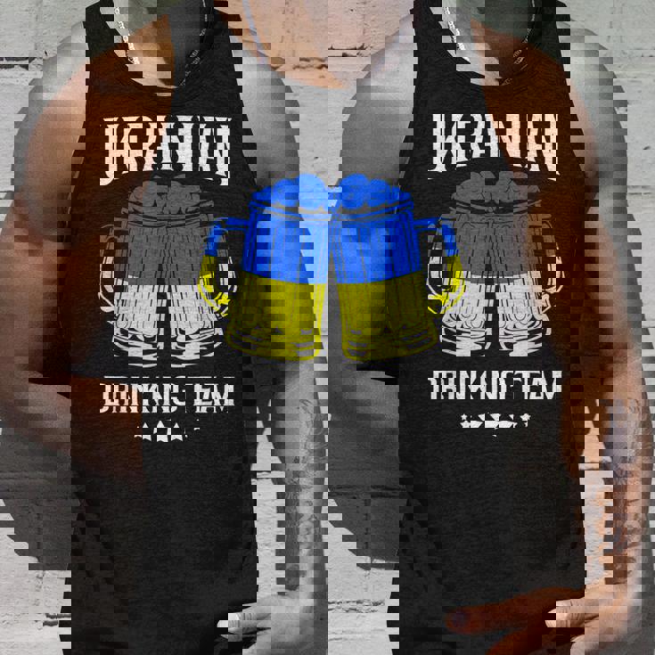 ウクライナ国旗ビール ウクライナ飲酒チーム タンクトップ 彼への贈り物