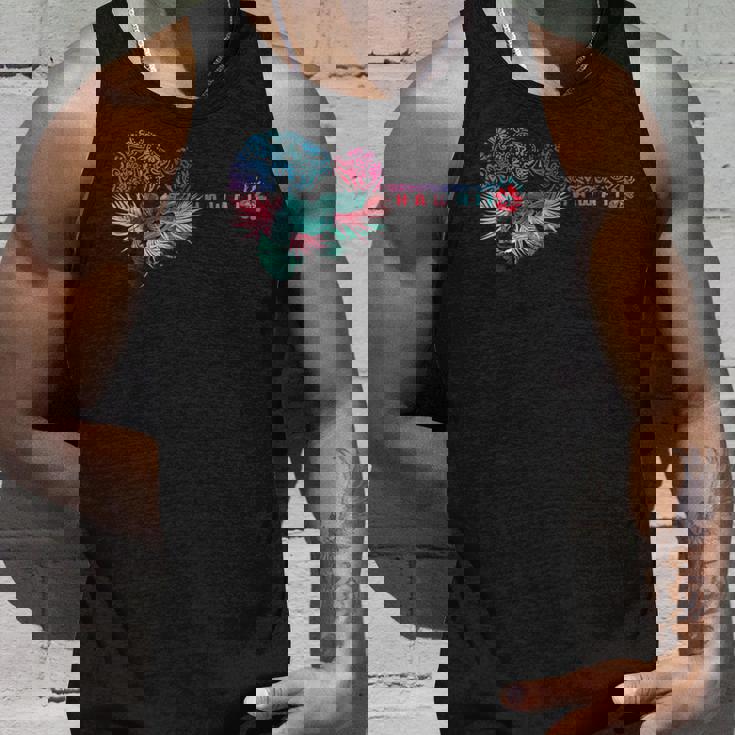 ウクレレ トライバル・フラワー アロハ・ギター ハワイ タンクトップ 彼への贈り物