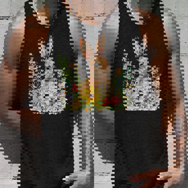 ウサギの恋人 グラフィックデザイン ウサギ オーナー。 タンクトップ 彼への贈り物