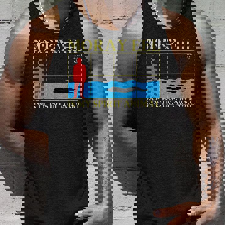 ウツボは私の精神動物 海洋生物学者 タンクトップ 彼への贈り物