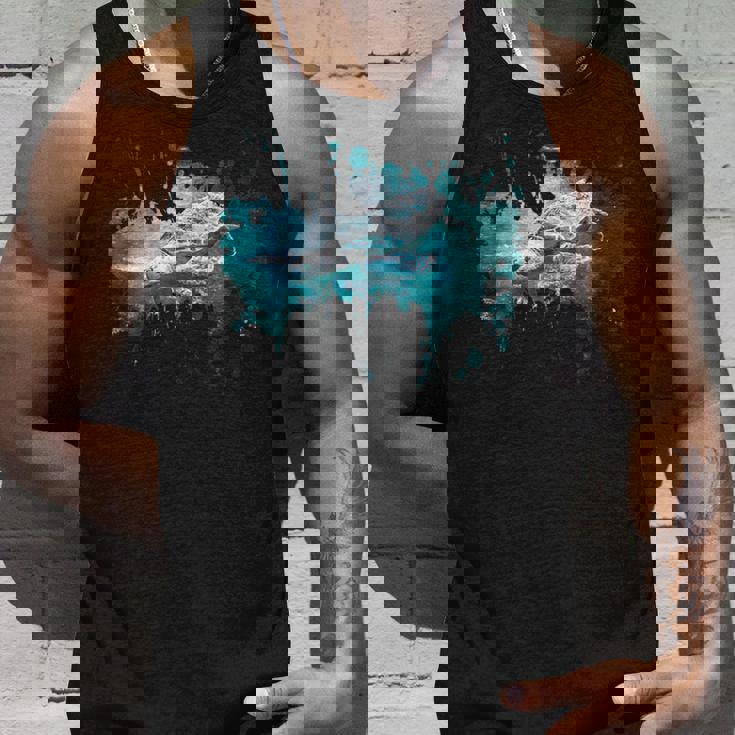 メンズ ウミガメ 風景 亀 タンクトップ 彼への贈り物