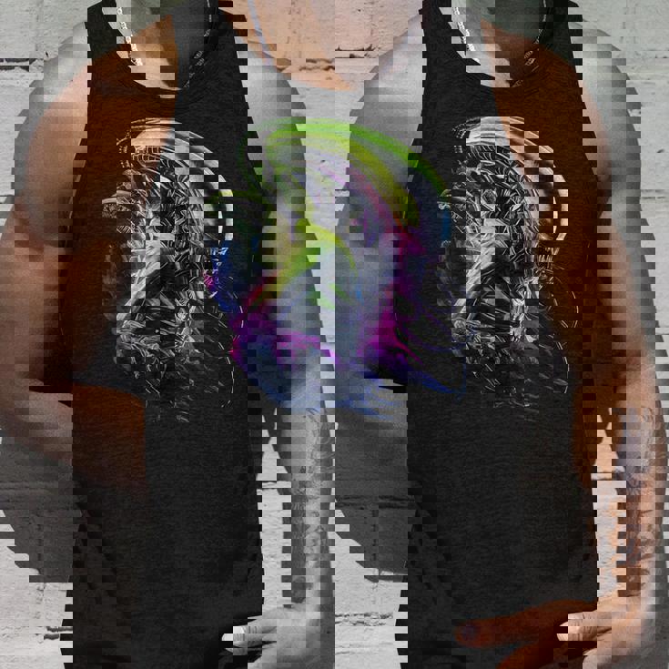 エイリアン 45 周年記念クラシック ゼノモーフ グラフィック ノベル アート タンクトップ 彼への贈り物