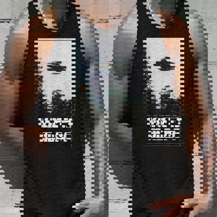 エイリアン Ufo ハンターシャツ I Want To Believe タンクトップ 彼への贈り物