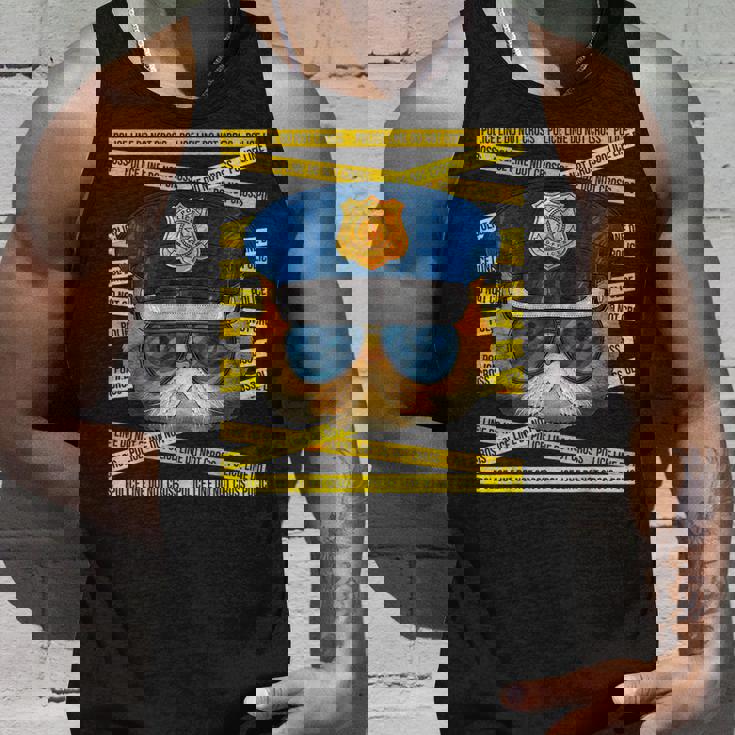 エキゾチック ショートヘア 警察官 警察官 面白い 警察 猫 タンクトップ 彼への贈り物