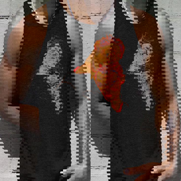 エゴン・シーレ作「ダブル・セルフ・ポートレート」1915 タンクトップ 彼への贈り物