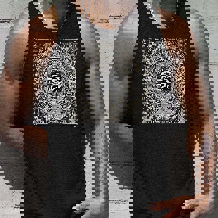 エジプト ホルスの目 ピラミッド アヌビス 古代のシンボル Egypt Eye Of Horus タンクトップ 彼への贈り物