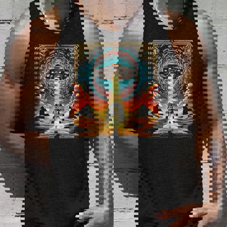 エジプトufo古代スターゲート Egypt Ufo Ancienttargate タンクトップ 彼への贈り物