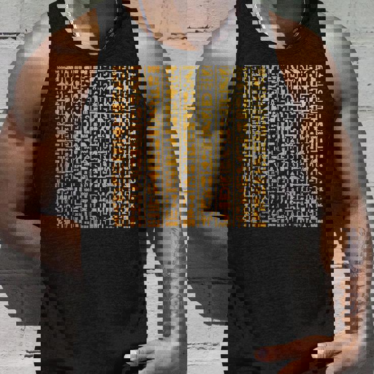 エジプトヒエログリフ ファラオ語 古代エジプト タンクトップ 彼への贈り物