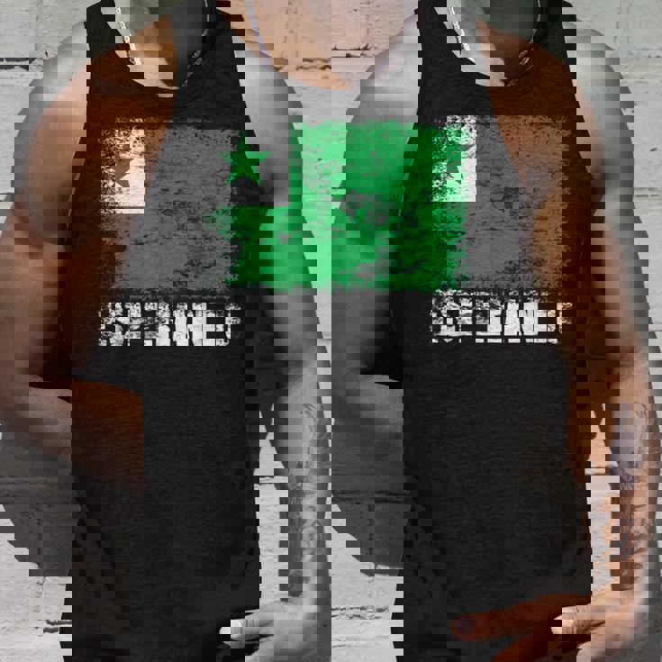 エスペラント国旗tシャツ タンクトップ 彼への贈り物