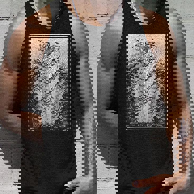 エッシャーのバベルの塔 タンクトップ 彼への贈り物