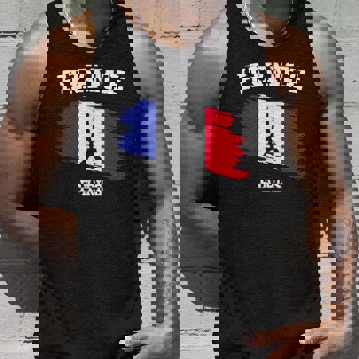 エッフェル塔 パリ フランス フランス 国旗 バケーション パリ タンクトップ 彼への贈り物