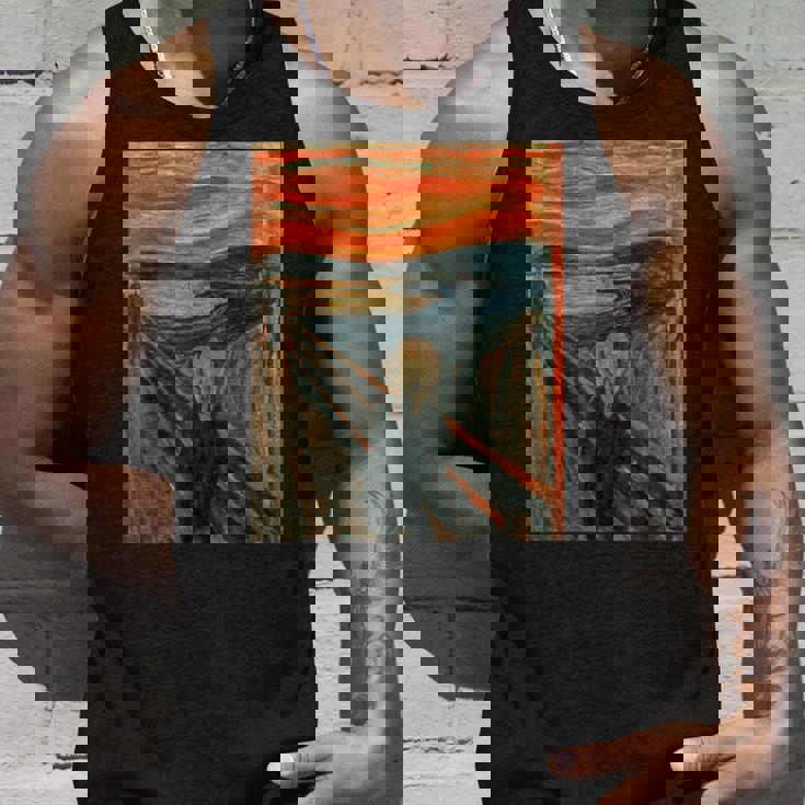 エドヴァルド表現主義の叫びムンクアート タンクトップ 彼への贈り物