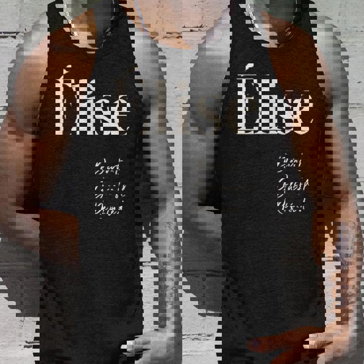 エリーゼ 威厳があり、優雅で洗練された タンクトップ 彼への贈り物